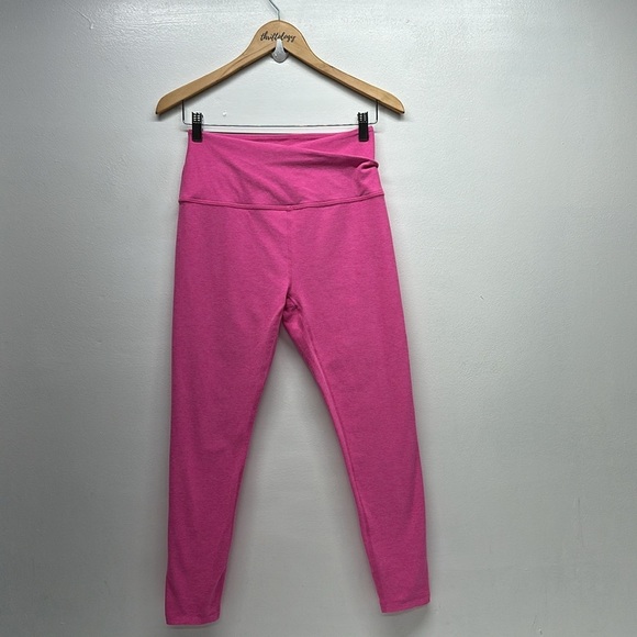Beyond Yoga Spacedye At Your Leisure High Waisted Legging Pants Pink Size Large - Picture 2 of 8